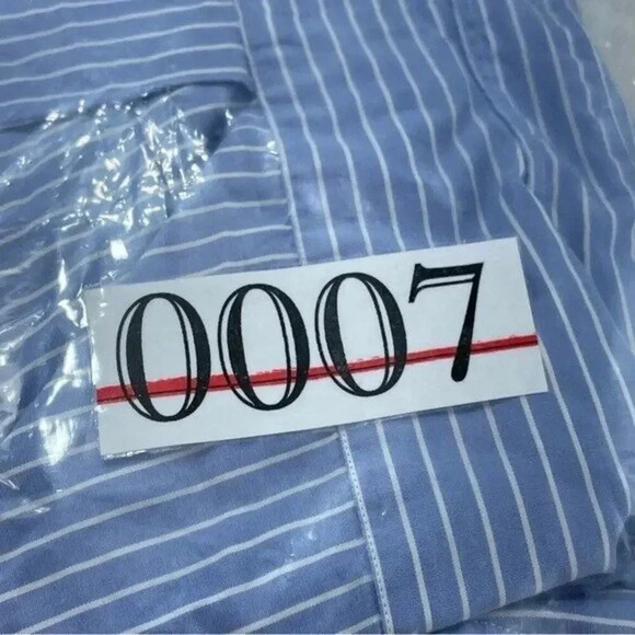 Ralph Lauren Shirt Button Down Long Sleeve Mens Size 16.5 blue 0007 - Picture 8 of 8